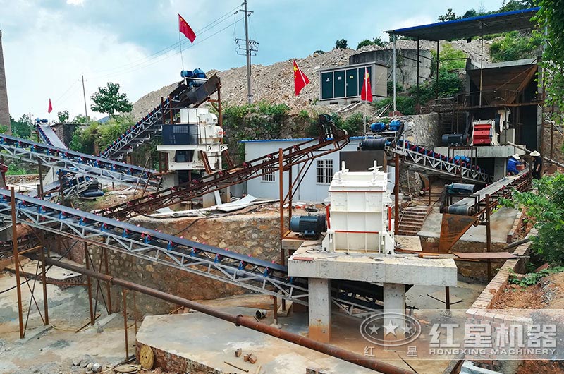 2mm沙子加工現(xiàn)場(chǎng)