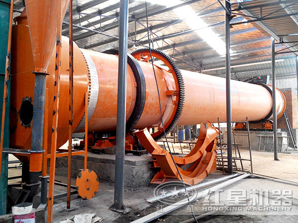 烘干機安裝、調試現場