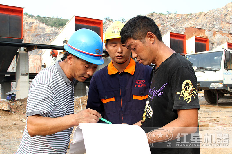 現(xiàn)場指導設備的安裝、調試