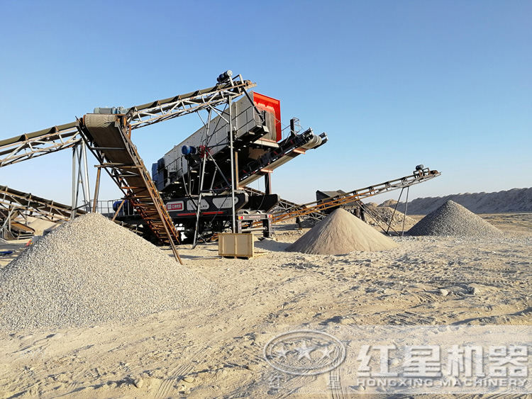 機(jī)制砂用戶現(xiàn)場，多個(gè)現(xiàn)場可提供就近安排參觀