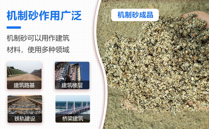 機制砂品級越來越高，用途也越來越廣泛