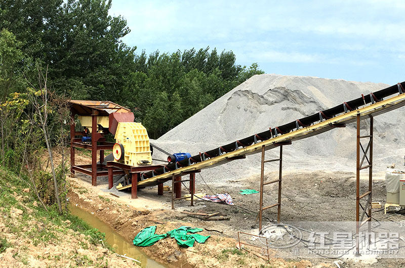 錘破可自成一條線，省去一級(jí)二級(jí)破碎過程